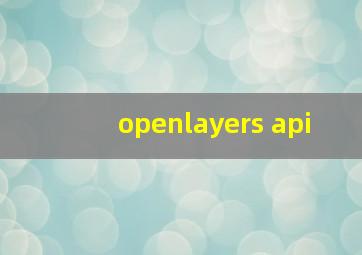 openlayers api